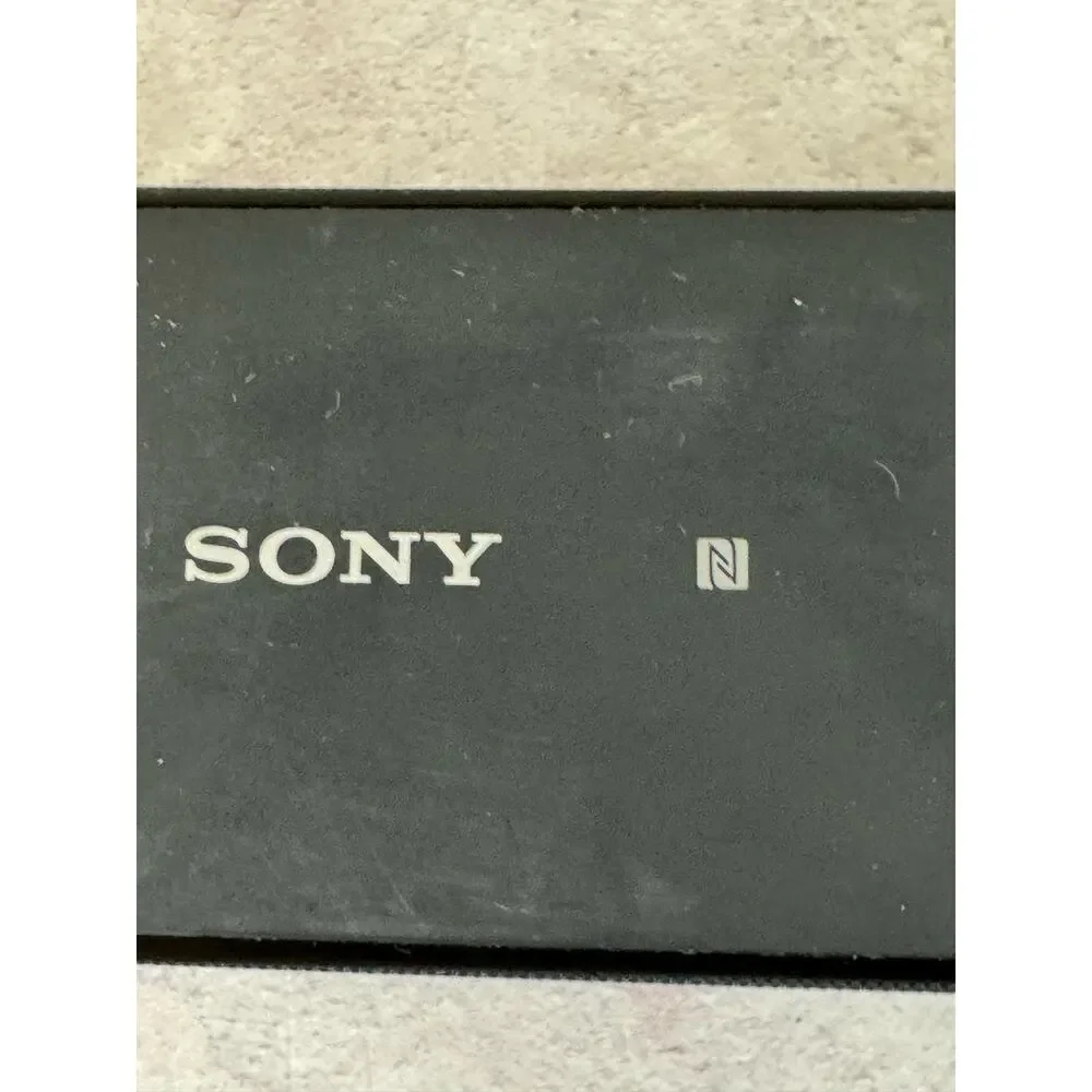Sony SRS-X3 Portable Bluetooth Wireless Speaker Black Works No Charger